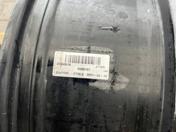 1x Alufelge 21 Zoll 31650010 Volvo Xc60 Rim Wheel FEL6233455808yn