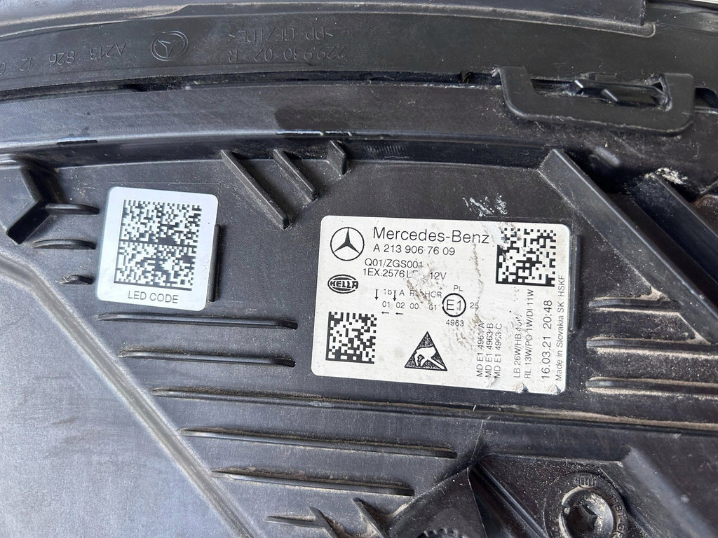 Frontscheinwerfer Mercedes-Benz 2139067609 Rechts Scheinwerfer Headlight SCH2839379090ls