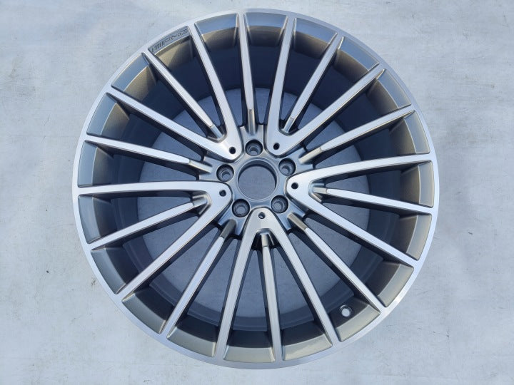 1x Alufelge 21 Zoll 9.0" 5x112 34ET Glanz Silber A2234011700 Mercedes-Benz W223 FEL9577289588bq