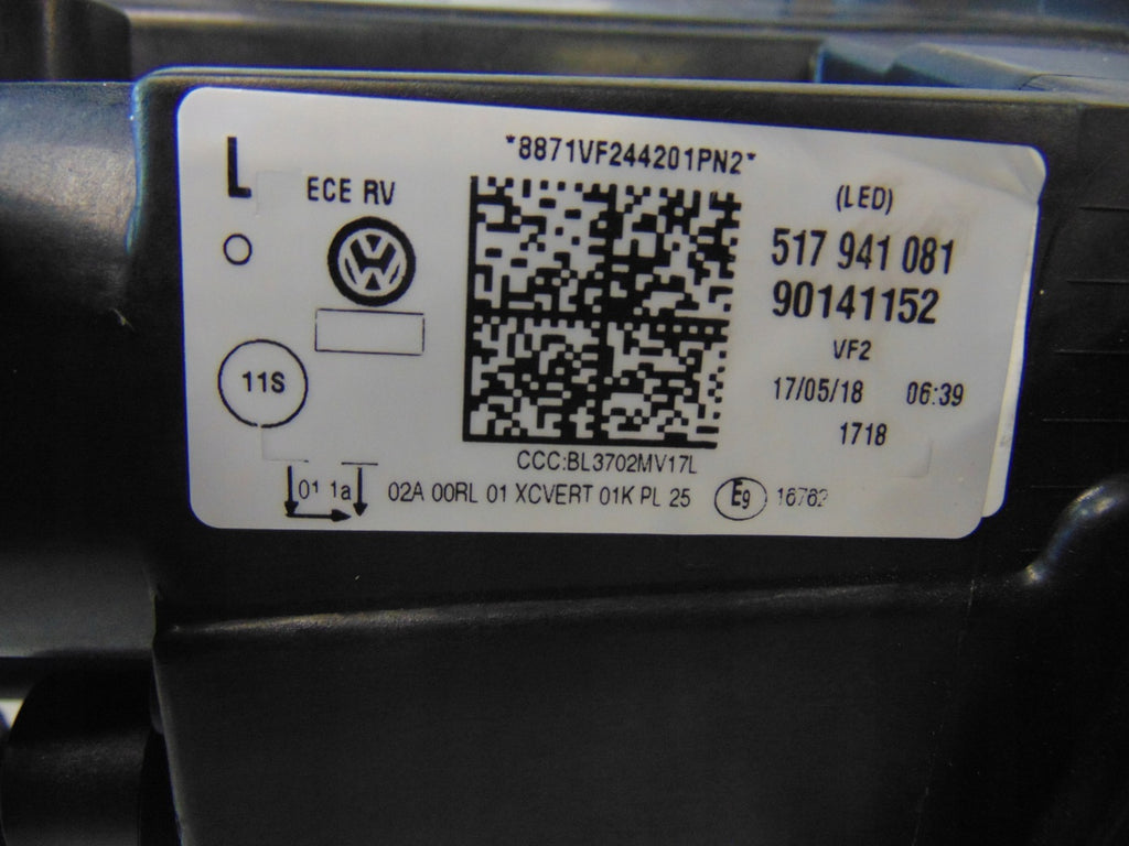 Frontscheinwerfer VW Golf Sportsvan 517941081 LED Ein Stück (Rechts oder Links) SCH2220619774ca