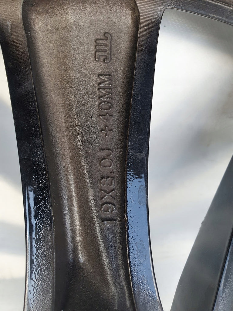 1x Alufelge 19 Zoll 8.0" 5x120 40ET 1059337-00-B Tesla Model S Rim Wheel