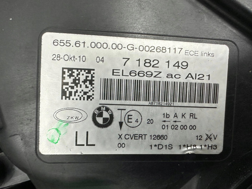 Frontscheinwerfer BMW 7 F01 F02 F03 F04 7182149 Xenon Links Headlight SCH9622906714nr