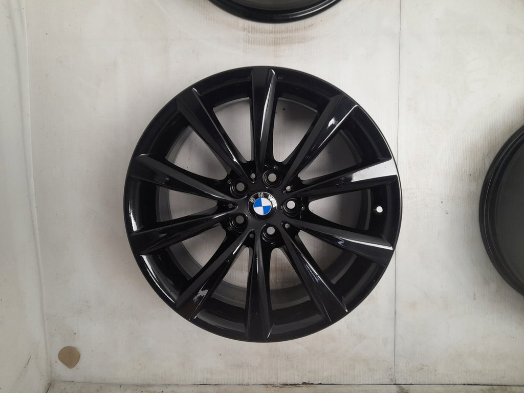 4x Alufelge 18 Zoll 8.0" 5x112 30ET Glanz Schwarz 6867338 BMW Rim Wheel FEL7600956406tz