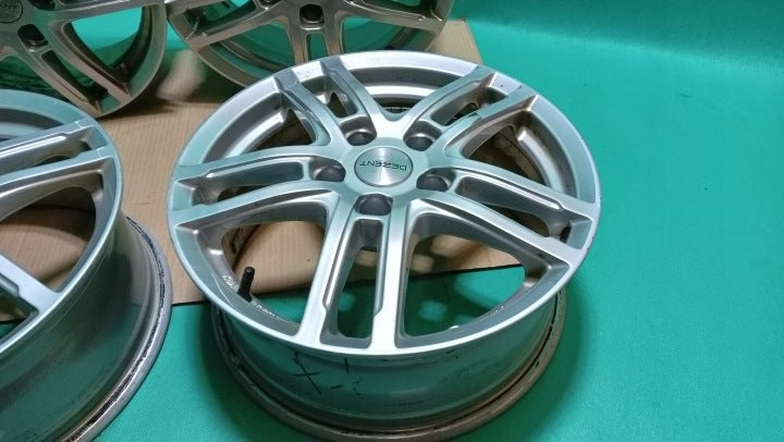 4x Alufelge 16 Zoll 6.5" 5x112 41ET Matt Silber Audi I Rim Wheel FEL2030078134dr