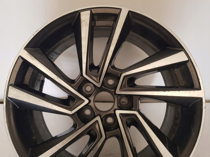 1x Alufelge 19 Zoll 7.5" 5x114.3 49 5ET P2400ADE09 Hyundai Santa I Fe Rim Wheel FEL8164430528lf