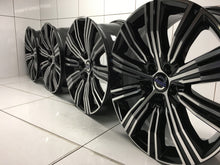 Laden Sie das Bild in den Galerie-Viewer, 4x Alufelge 18 Zoll 8.0" 5x108 42ET Glanz Schwarz 31471312 Volvo V60 I S60 FEL1865103126zz