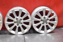Laden Sie das Bild in den Galerie-Viewer, 4x Alufelge 17 Zoll 8.0" 5x112 39ET Glanz Silber 4G0601025BH Audi A6 Rim Wheel FEL7229987941pr