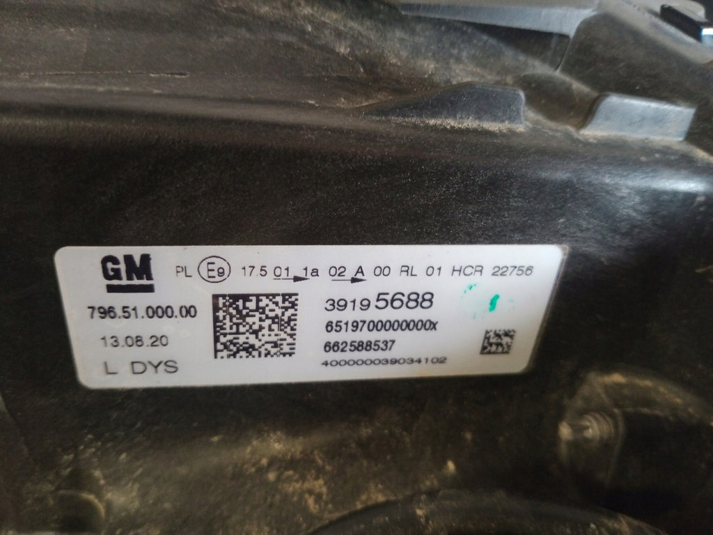 Frontscheinwerfer Opel Astra K 39195688 LED Links Scheinwerfer Headlight