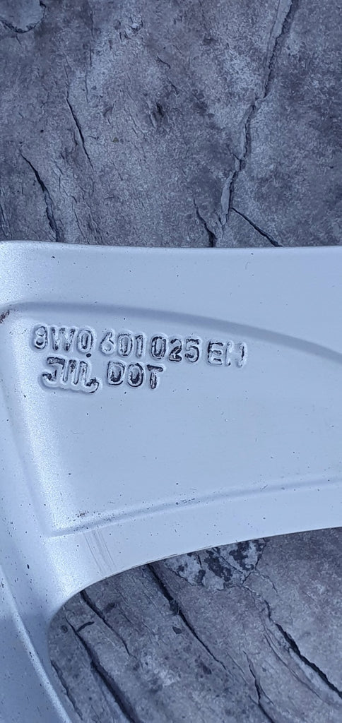 1x Alufelge 17 Zoll 7.5" 5x112 38ET Glanz Silber 8W0601025EH Audi A4 Rim Wheel FEL9530588639yl