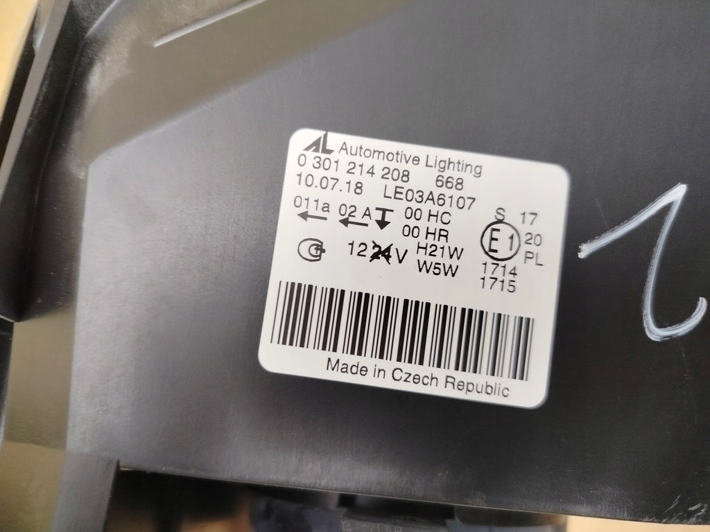 Frontscheinwerfer Opel Zafira B 0301214208 Rechts Scheinwerfer Headlight