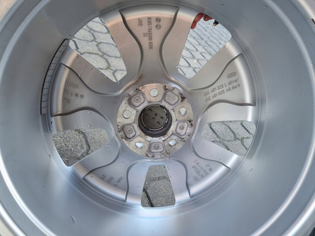 4x Alufelge 19 Zoll 8.0" 5x112 34ET Glanz Silber 4KE601025L Audi E-Tron FEL9173624252si