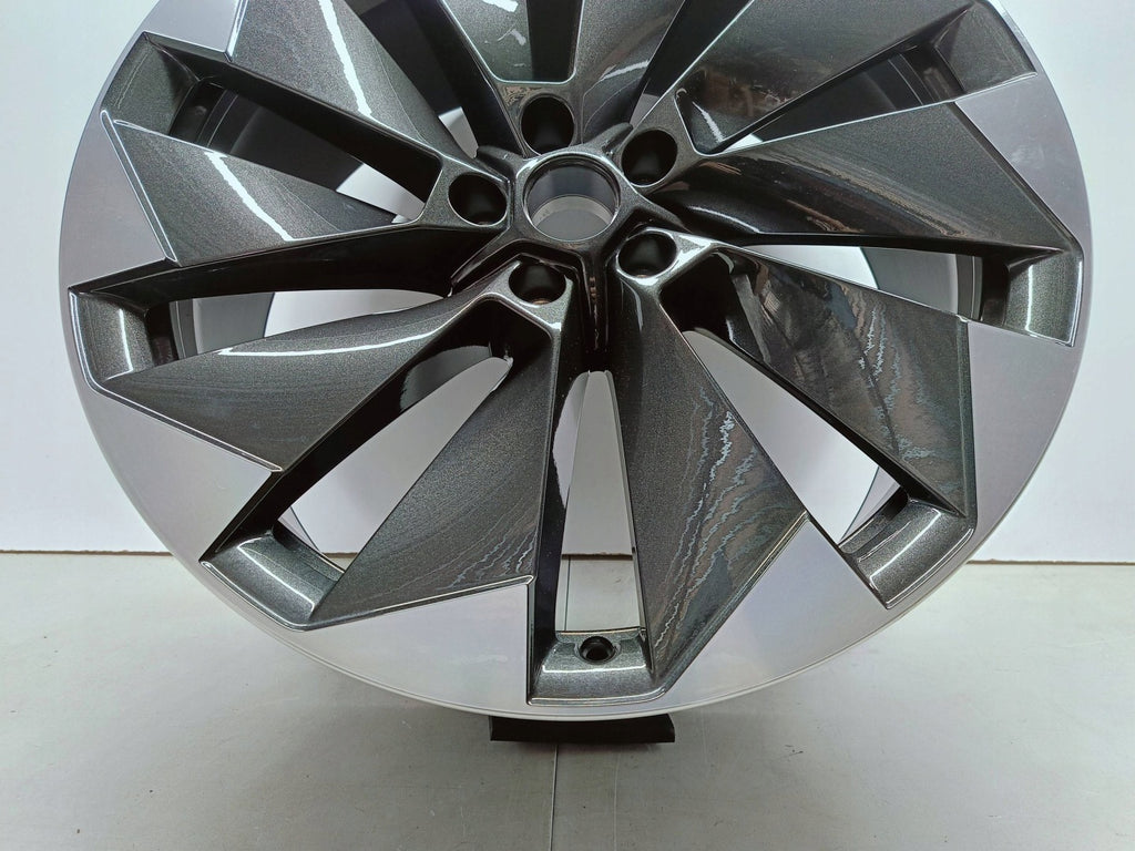 1x Alufelge 21 Zoll 8.5" 5x112 40ET Glanz Schwarz 5LA601025L Skoda Enyaq Iv FEL3746356798vt