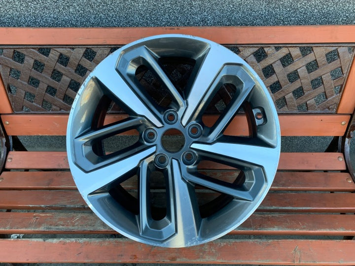 1x Alufelge 18 Zoll 7.5" 5x114.3 52ET 52910J9300 Hyundai Tucson Rim Wheel FEL9081192111kr