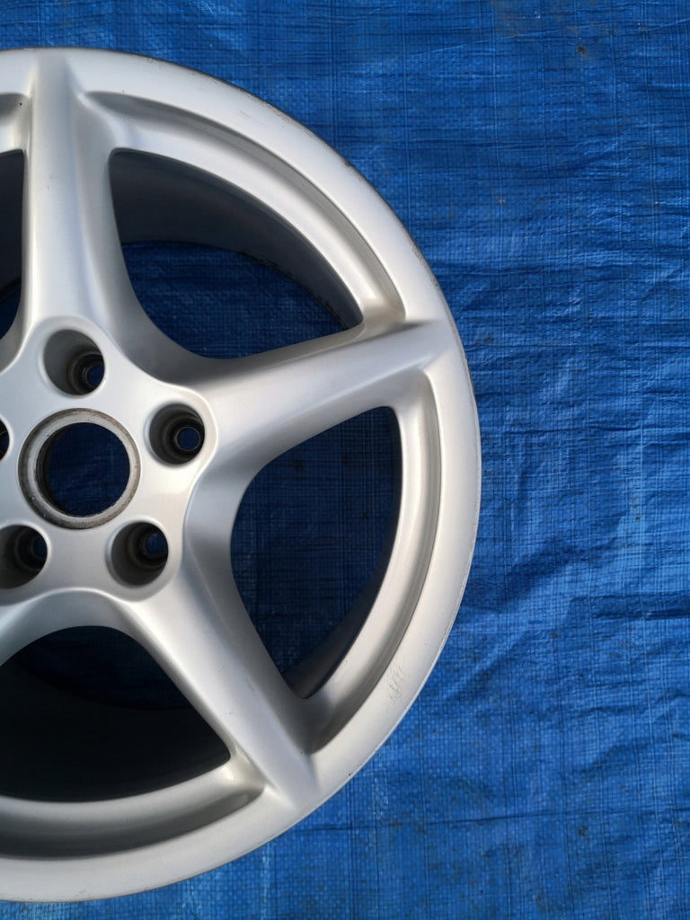 1x Alufelge 18 Zoll 11.0" 5x130 51ET 99736214200 Porsche 911 997 Rim Wheel FEL1262201502wr