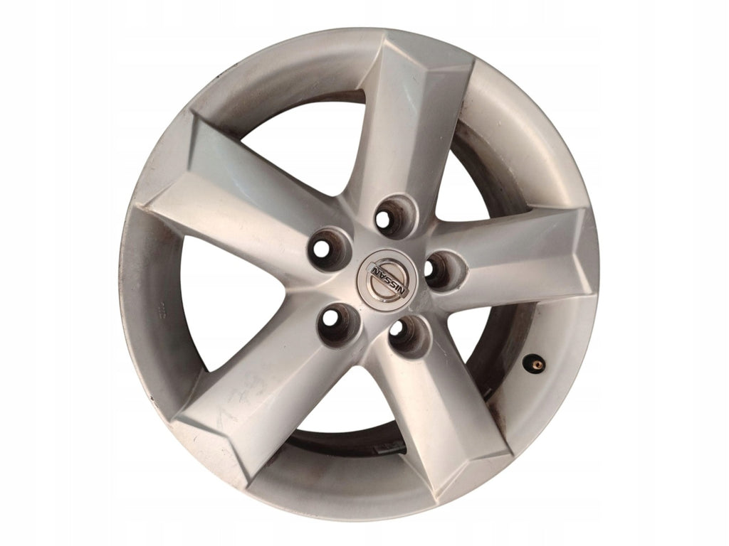 1x Alufelge 16 Zoll 6.5" 5x114.3 40ET Glanz Silber Nissan Qashqai I J10 FEL4965853656jv