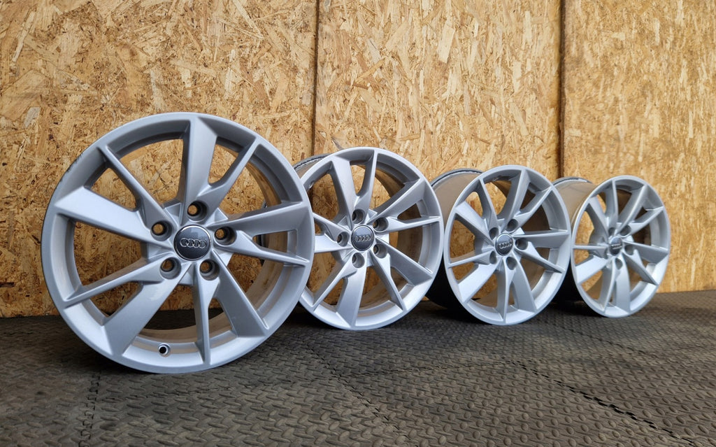4x Alufelge 16 Zoll 7.0" 5x112 35ET Glanz Silber 8W0601025B Audi Rim Wheel FEL4016696161qh