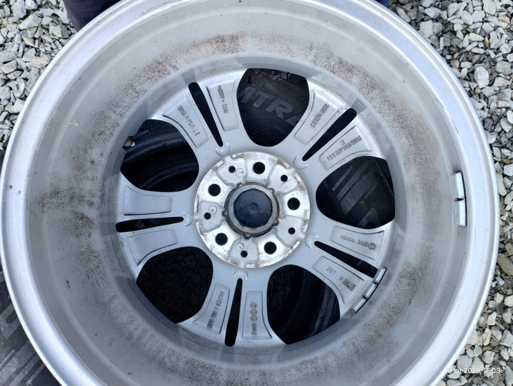 4x Alufelge 17 Zoll 7.5" 5x112 52ET Glanz Silber 6856065 BMW X1 F48 Rim Wheel FEL7589270868uy