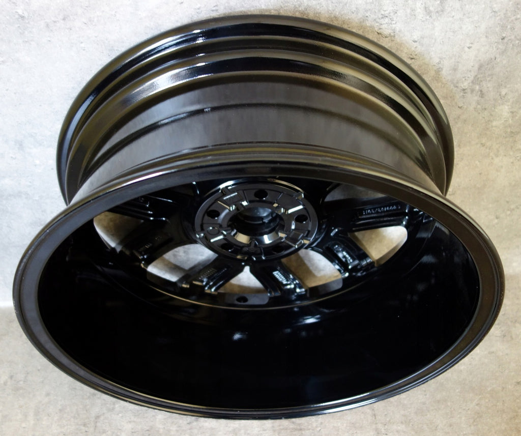 4x Alufelge 18 Zoll 7.0" 5x112 43ET Glanz Silber 5NA601025 VW Tiguan Rim Wheel