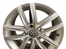 Load image into Gallery viewer, 1x Alufelge 16 Zoll 6.5" 5x112 46ET Glanz Silber 5G0601025CS VW Golf VII I FEL5657950723rp