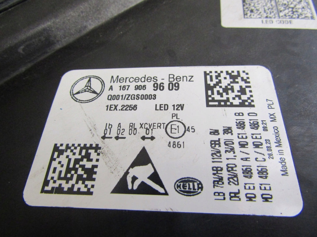 Frontscheinwerfer Mercedes-Benz Gls X167 1679069609 LED Rechts Headlight SCH4322549093rx