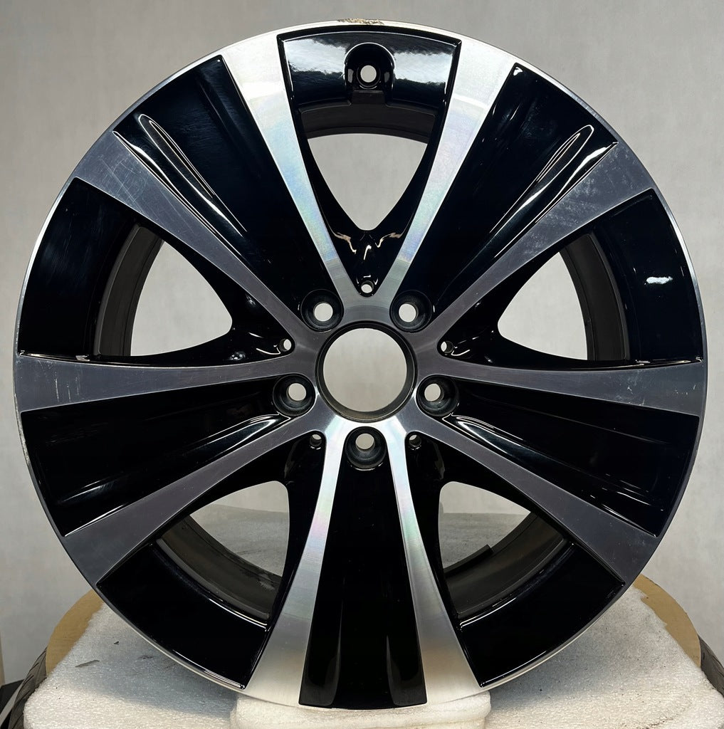 1x Alufelge 18 Zoll 8.0" 5x112 43ET Glanz Schwarz A2134013700 Mercedes-Benz W213 FEL8123030177oz