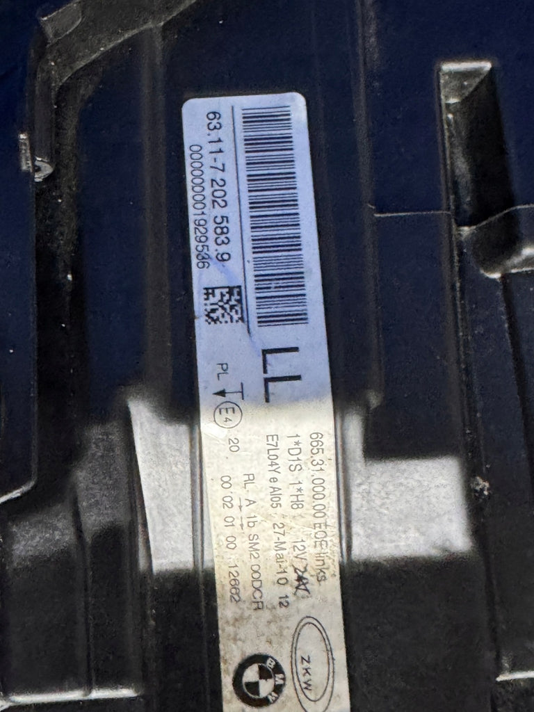 Frontscheinwerfer BMW E91 E90 6311-724025839 Xenon Links Scheinwerfer Headlight