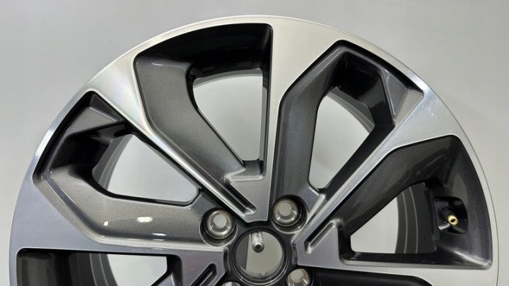1x Alufelge 17 Zoll 6.5" 4x100 49ET Glanz Graphit 52910-H8500 Kia Stonic Mg FEL8594817776qs