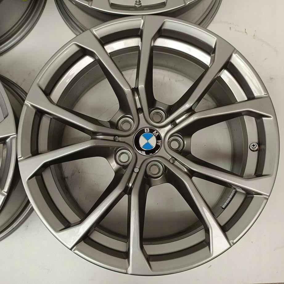 4x Alufelge 17 Zoll 7.5" 5x112 30ET Glanz Grau 6883518 BMW 3 G21 G20 G23 FEL7050244408ft