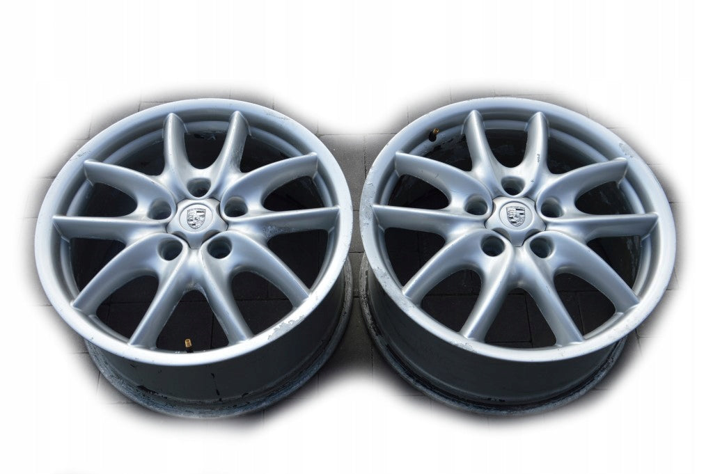 2x Alufelge 19 Zoll 9.0" 5x130 7L5601025B Porsche Cayenne Rim Wheel FEL7700094587rf