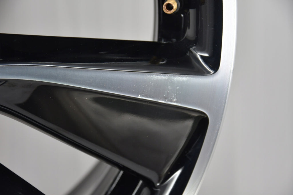 1x Alufelge 19 Zoll 7.0" 5x108 38ET Glanz Schwarz YP00174580 Opel Grandland FEL6052877143az