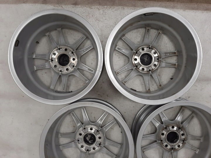 4x Alufelge 16 Zoll 6.5" 5x112 44ET Glanz Silber A1774010100 Mercedes-Benz W177 FEL3463137750px
