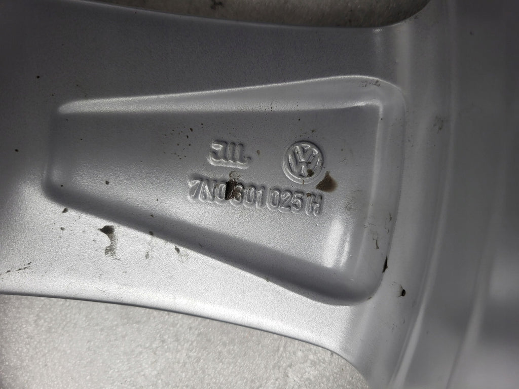 1x Alufelge 17 Zoll 7.0" 5x112 39ET Glanz Silber 7N0601025H Seat Alhambra Sharan FEL9088425102yw