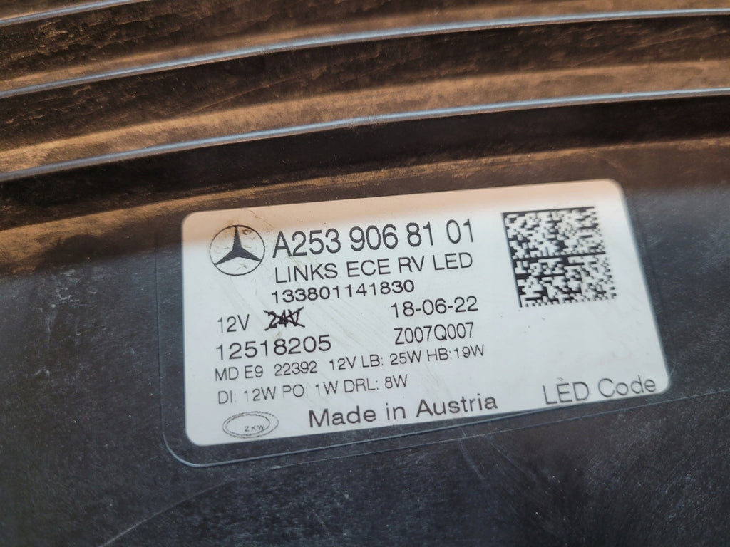 Frontscheinwerfer Mercedes-Benz Glc A2539068101 LED Links Scheinwerfer Headlight SCH9943781606bw