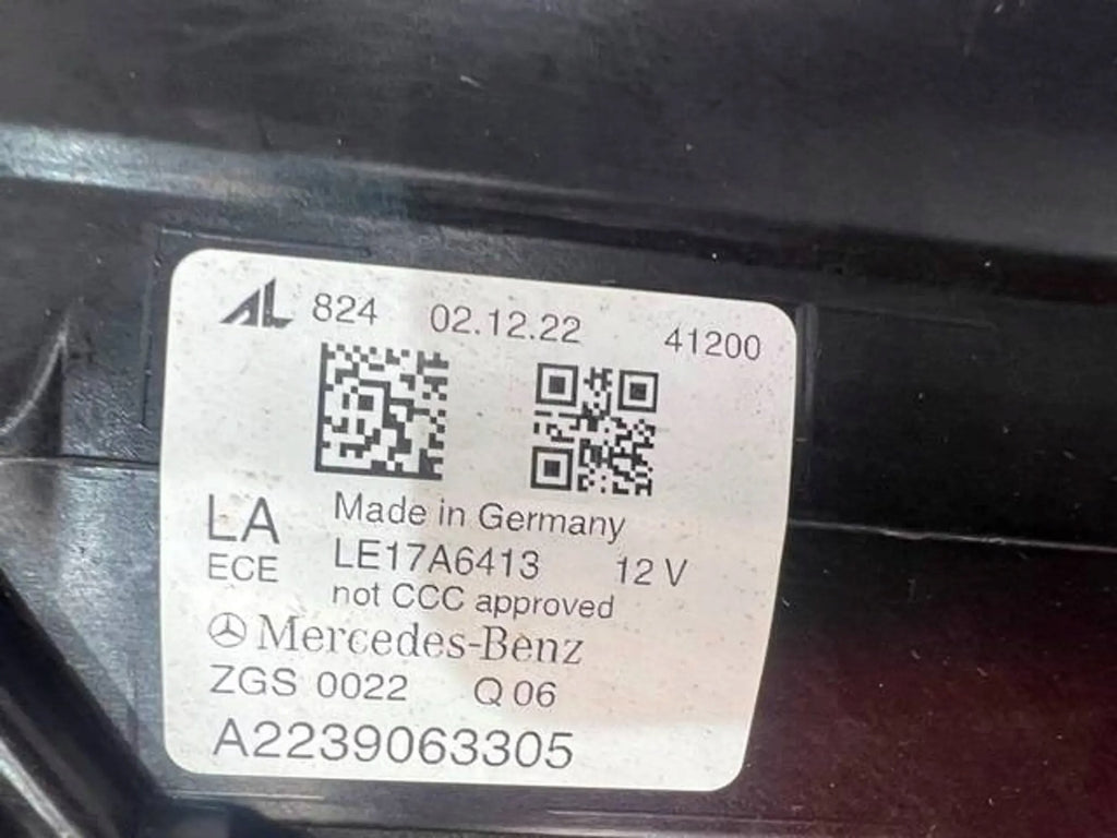 Frontscheinwerfer Mercedes-Benz W223 A2239063305 Full LED Links Headlight