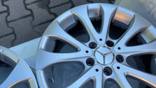 Load image into Gallery viewer, 4x Alufelge 17 Zoll 7.5" 5x112 40ET Matt Silber A2134011000 Mercedes-Benz W213 FEL5839070652th