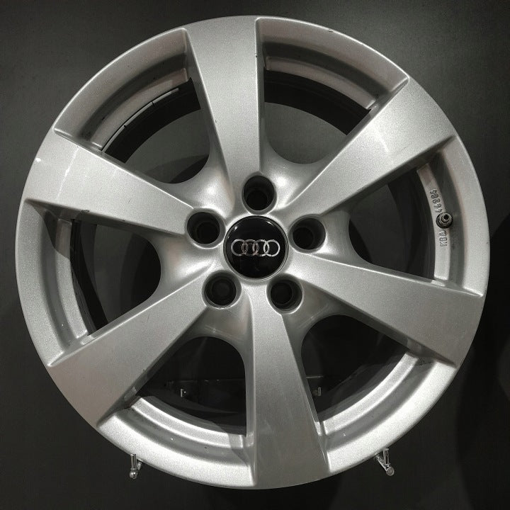 4x Alufelge 17 Zoll 7.5" 5x112 37ET Silber P50775507 Audi B8 Rim Wheel FEL7580673242db