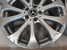 Laden Sie das Bild in den Galerie-Viewer, 4x Alufelge 18 Zoll 8.0" 5x112 43ET Glanz Silber A2134011100 Mercedes-Benz W213 FEL9224160139sc