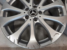 Laden Sie das Bild in den Galerie-Viewer, 4x Alufelge 18 Zoll 8.0" 5x112 43ET Glanz Silber A2134011100 Mercedes-Benz W213 FEL9224160139sc