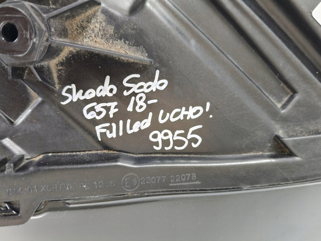 Frontscheinwerfer Skoda Scala 657941016A Full LED Rechts Scheinwerfer Headlight SCH2853065346iy