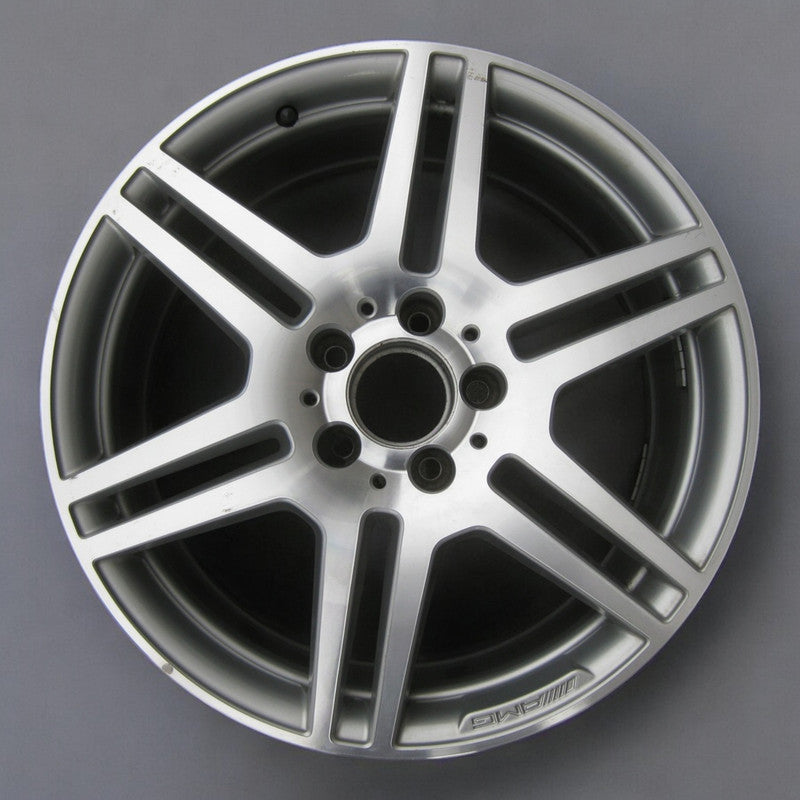 1x Alufelge 18 Zoll 9.0" 5x112 54ET Glanz Silber A2124012402 Mercedes-Benz Amg