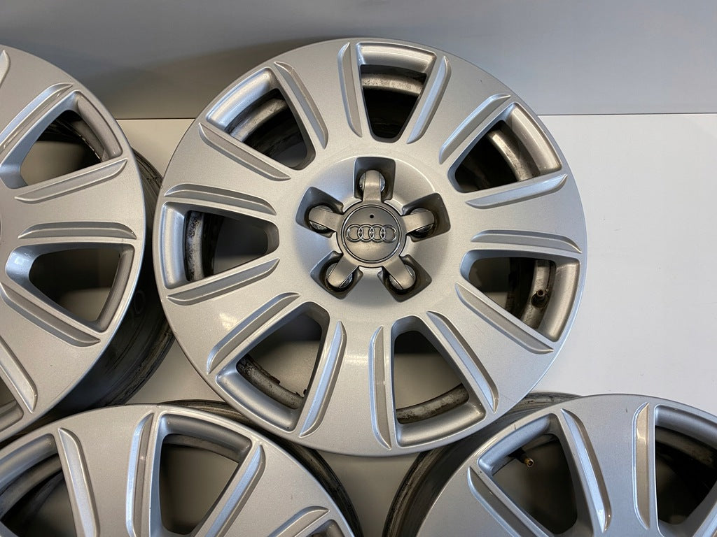 4x Alufelge 16 Zoll 6.5" 5x112 33ET Glanz Silber 8U0601025 Audi Q3 Rim Wheel FEL5305459063eg