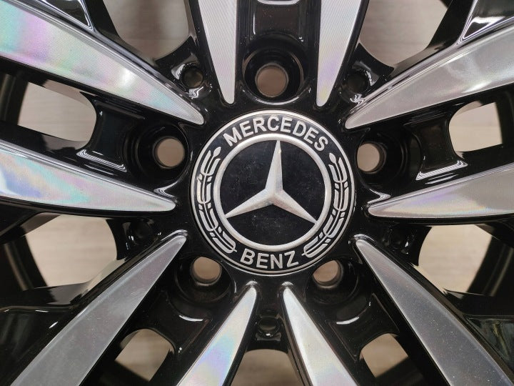 4x Alufelge 17 Zoll 6.5" 5x112 44ET Glanz Schwarz A1774010200 Mercedes-Benz W177 FEL4155247226xk