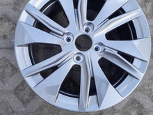 Load image into Gallery viewer, 1x Alufelge 16 Zoll 6.5" 4x108 32ET Glanz Graphit 9828185580 Peugeot 208 FEL9343170221mf