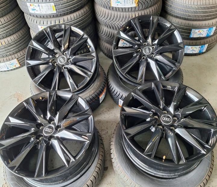 4x Alufelge 19 Zoll 8.0" 5x112 45ET Glanz Schwarz 89A071499 Audi Q4 Rim Wheel FEL8358222817ay