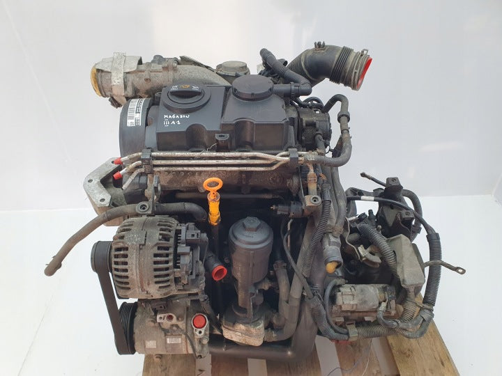 Motor Skoda VW Fabia II BMS 1.4 TDI 80PS 59kW 132TKm 2006 Benzin Engine Komplett MOT6683685294xp