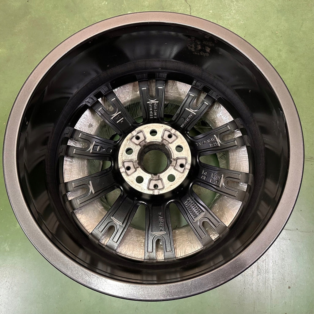 1x Alufelge 18 Zoll 7.5" 5x112 25ET Glanz Graphit 8089890 BMW 1 Mg Rim Wheel FEL8307912641ko