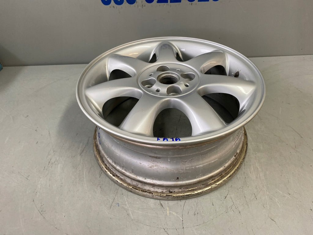 1x Alufelge 16 Zoll 6.5" 4x100 48ET Glanz Silber 6775684 Mini Rim Wheel FEL8445937685nl