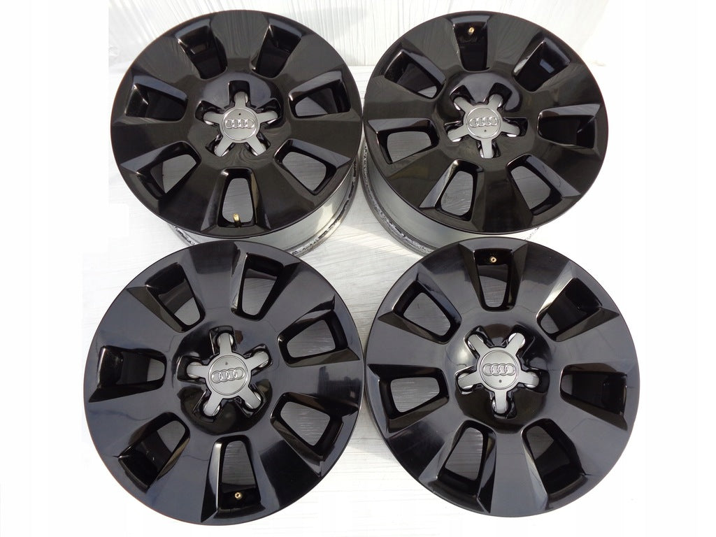 4x Alufelge 16 Zoll 7.5" 5x112 37ET Glanz Schwarz 4G0601025 Audi A6 Rim Wheel FEL4543006193vx