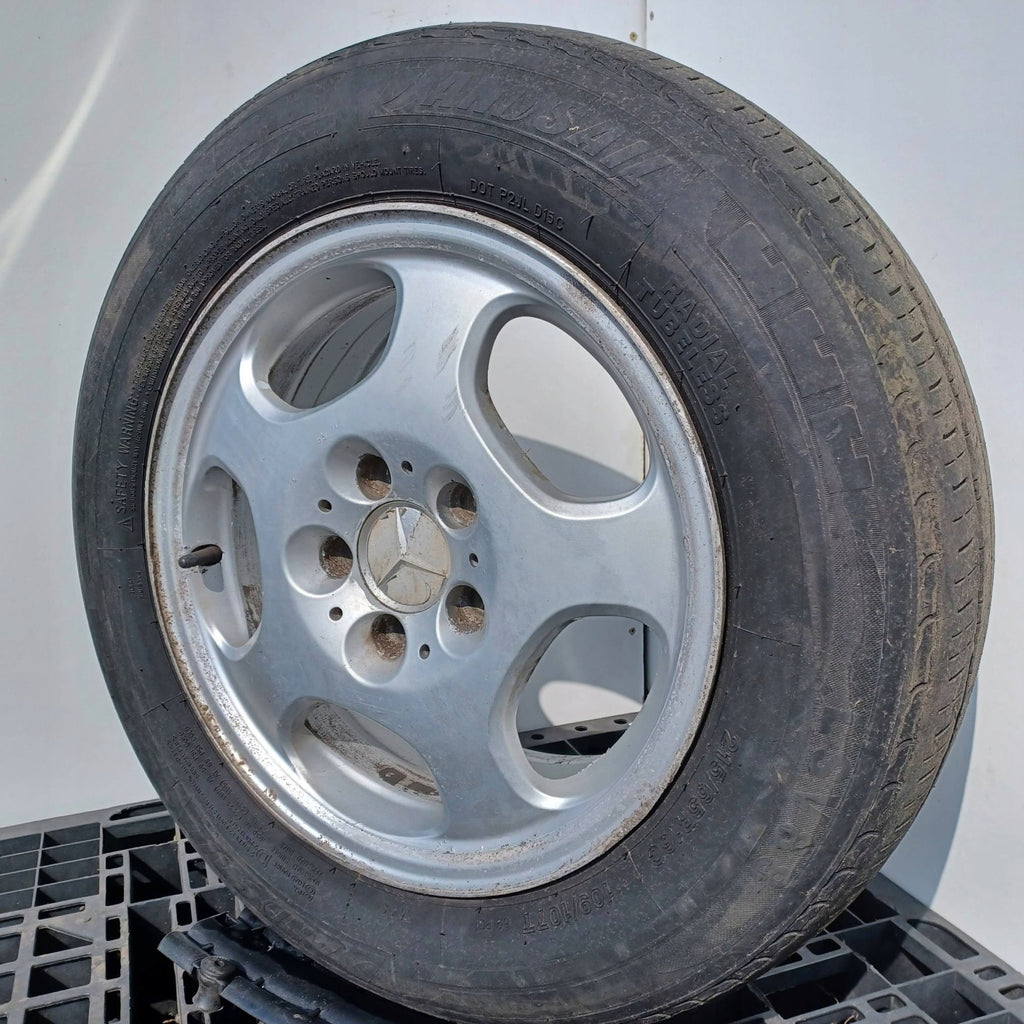 1x Alufelge 16 Zoll A2104011302 Mercedes-Benz W210 Rim Wheel FEL3834380452yl