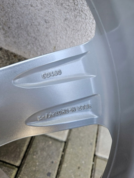 1x Alufelge 20 Zoll 9.0" 5x112 38ET 4KE601025S Audi Rim Wheel FEL3364425505oi